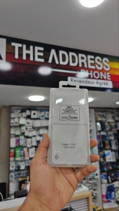 Coque Antichoc Samsung Zflip 7 en Cristal