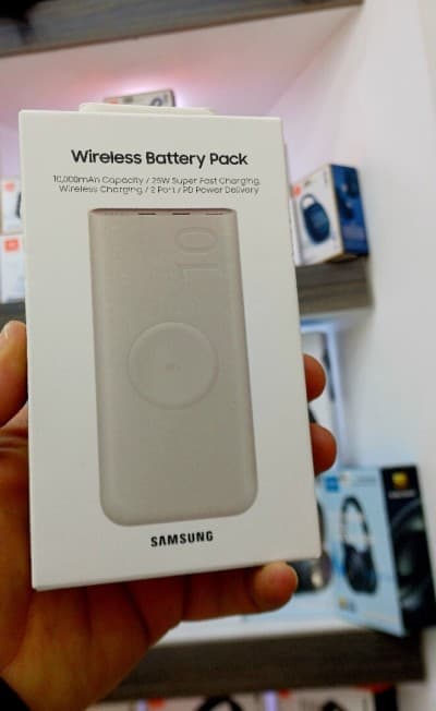 Power Bank Samsung wireless Battery pack 10000mAh 25 w super fast charge