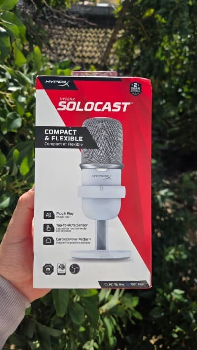 HyperX SoloCast Micro USB-C Plug & Play