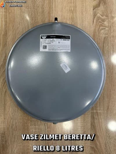 VASE ZILMET BERETTA/RIELLO 8 LITRES