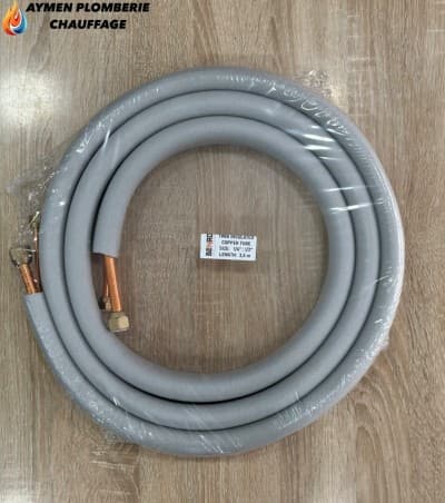 KIT CUIVRE CLIM 1/2-1/4 3.5M 12000 BTU