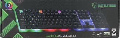 CLAVIER GAMING BATTLETRON RGB