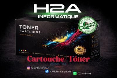 Cartouches et Toners Disponibles / H2A INFORMATIQUE