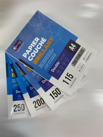 Papier-Couché A3 ET A4 (MAT/BRIL)