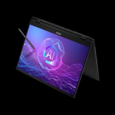 LAPTOP MSI SUMMIT A16 AI+ RYZEN 9 AI 365 32GB RAM 1000GB SSD ECRAN 16" QHD 165Hz TACTILE 360+PEN