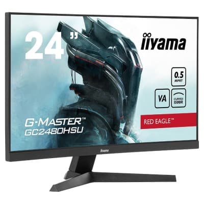 ECRAN 23.6 POUCES IIYAMA FHD-VA-05MS-180HZ-GC2480HSU-B1 RED EAGLE-FREESYNC-HDR-G-MASTER-HUB USB