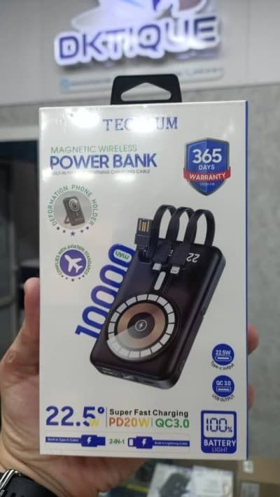 Power Bank Techlum te MP15 10000 mah 22 5 w Batterie Externe Rapide Mobile