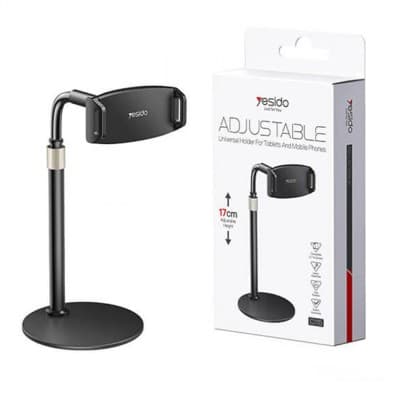Support Tablette Téléphone YESIDO C115 Original Bras Flexible Réglable 360 Bureau