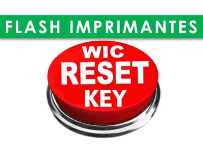 Code reinitialisation WIC Reset pour imprimantes Epson remise a zero compteur tampons encre