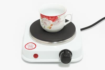 موقد كهربائي صغير 500 واط - مثالي للمطبخ والسفر Plaque Chauffante Domestique 500W - Simple & Pratique