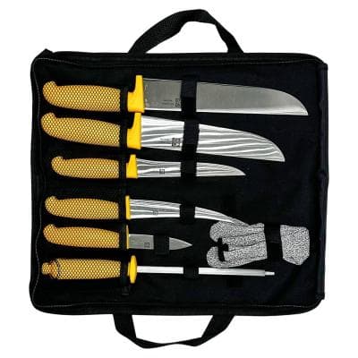 Pochette de Couteaux Professionnelle 7 pièces