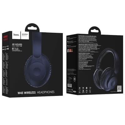 Casque HOCO W45 sans fil enjoy BT headset Bluetooth V5.3 400 mAh - 46H