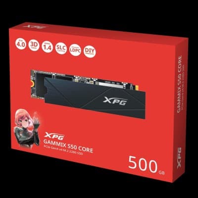 ADATA XPG GAMMIX S50 CORE 500GB GEN 4 NVME 2280