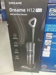 DREAME H12 Pro Aspirateur Eau et Poussière Intelligent sans Fil,Réservoir 900 ML, Autonomie 35 Min,