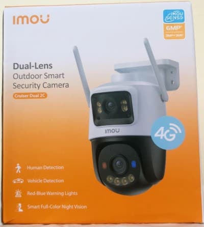 Camera imou Cruiser Dual 2C 4G Sim 6mp Full-Color Original