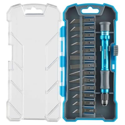 Ensemble de couteaux de modélisme Workzone, 14 pièces