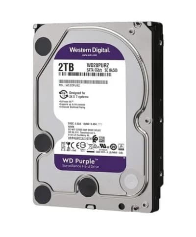 DISQUE DUR HDD WD 2TO PURPLE