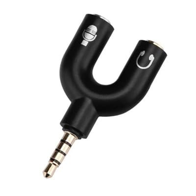ADAPTATEUR AUDIO JACK VERS 2 JACK FEM