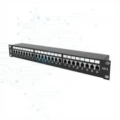 PANNEAU DE BRASSAGE CAT6 UTP 24PORT /CAP/