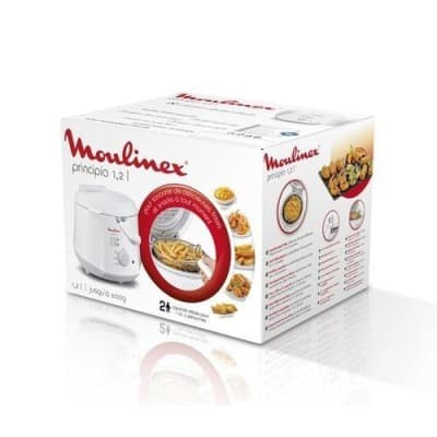 Friteuses MOULINEX Af230170 1000 W 1,2 L Blanc مقالي