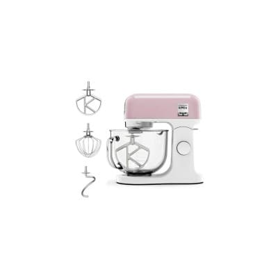 kenwood Petrin Robot Pâtissier Kmix 5L KMX754APP Rose Pastel 1000W Bol En Verre