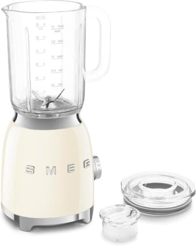 Blender SMEG Crème 800W- 4 Programmes - 1,5 litres / 6 tasses-BLF03CREU