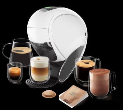 Krups Machine a café capsules Dolce Gusto NESCAFÉ Dolce Gusto NEO Blanc KP850110-15 bars-1.3L