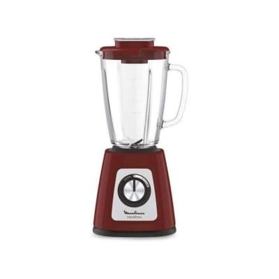 Blender MOULINEX Blendforce - Bol Verre - 800W - 1,75L - LM430510 Rouge