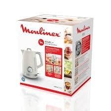 Bouilloire Moulinex by355ae0 2400 W- 1.7L-Filtre lavable-Contrôle de température - BEIGE