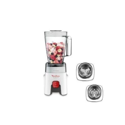Moulinex Blender Genuine LM242B25 - 500 W - Bol 1,75 L - 2Acc - Blanc