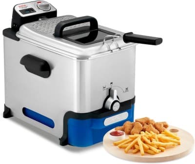 Tefal Oleo Clean Friteuse semi-professionnelle 3,5 L, 2300 W, Filtration automatique FR804015