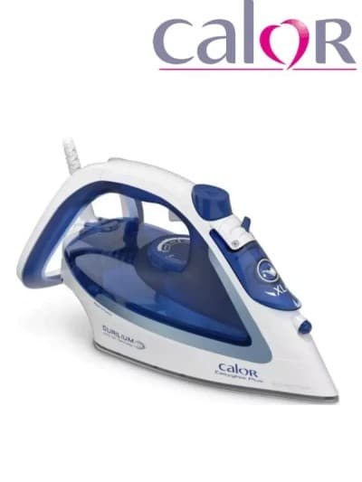 CALOR EASYGLISS FV5715C0 - FER À REPASSER - SEMELLE : DURILIUM AIRGLIDE - 2400 WATT - BLEU
