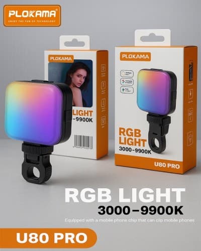 Plokama U80 Pro RGB LED Photography/Videography Fill Light