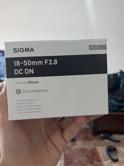 SIGMA 18-50MM F/2.8 DC DN SONY E MOUNT APSC (NEW)
