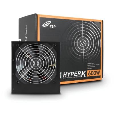 FSP HYPER K 600W 80 PLUS Certified Active PFC Power Supply