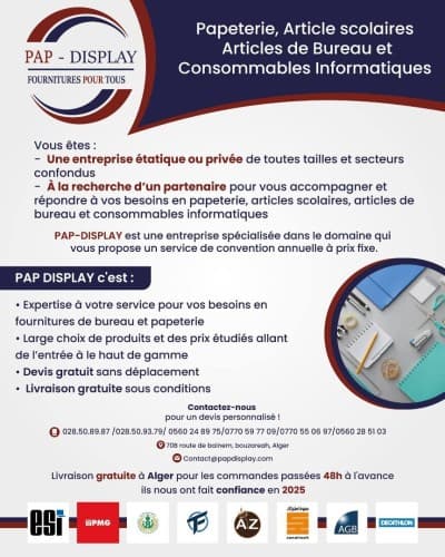 Articles de bureau, papeterie et informatique pour les professionnels