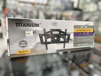 Support TV TITANIUM TN-X311 mural pivotant pour téléviseur 32 POUCE Jusqu'à 90 POUCE 65 kg