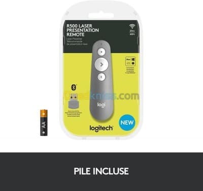 Logitech R500s - Télécommande de présentation - 3 boutons