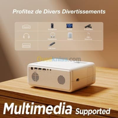 IZEEKER IPL310 - VIDEOPROJECTEUR PORTABLE 1080P - WIFI - BLUETOOTH - HOME CINÉMA -HDMI USB
