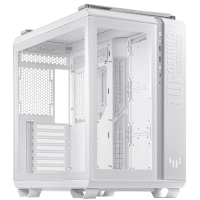 ASUS TUF GAMING GT502 - BOITIER GAMING - MOYEN TOUR - MICRO ATX - ATX/EPS - BLANC