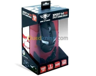 Spirit of Gamer Xpert-M300 Souris filaire pour gamer - ambidextre - capteur optique 5000 dpi