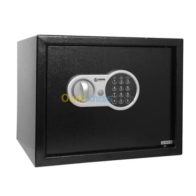COFFRE FORT SE-S30EV - ACIER DURABLE - 40x32x32 cm - PANNEAU ÉLECTRONIQUE - SÉCURITÉ MAXIMALE -NOIR