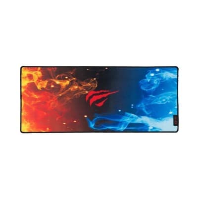 HAVIT MP845 - TAPIS DE SOURIS GAMING - 700 x 300 x 3 MM - SURFACE LISSE - BASE ANTIDÉRAPANTE - DESIGN GAMING - BLACK