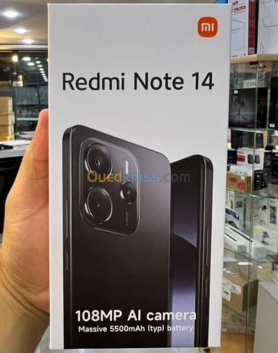 Xiaomi REDMI NOTE 14 - 8GO - 256GO - DUAL SIM