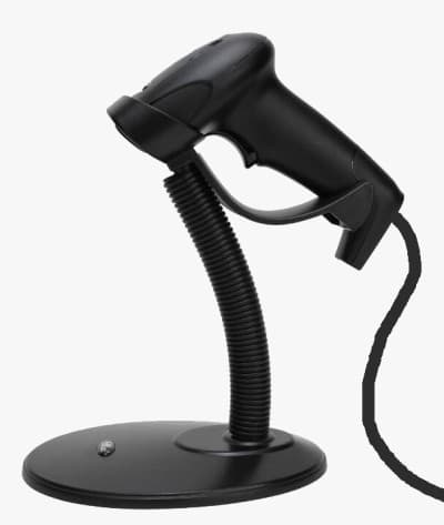 Lecteur de Codes-Barres ET CODE QR POSLUX BRC2D Filaire avec Support