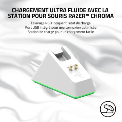 SOURIS RAZER VIPER ULTIMATE WITH CHERGING STATION WIRELESS GAMING HYPERSPEED TECHNOLOGY +20K DPI RGB