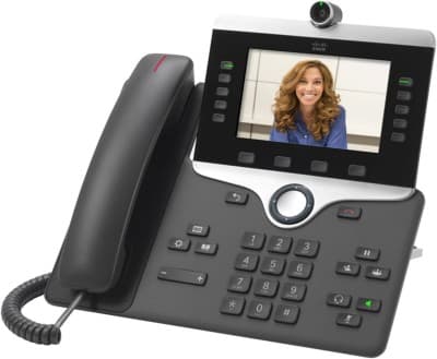 Telephone IP Cisco IP Phone 8865 K9 avec Camera 720p HD