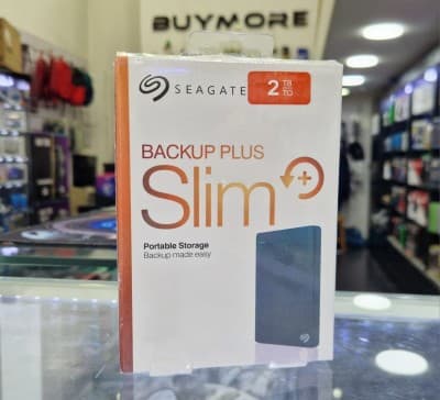 DISQUE DUR EXTERNE SEAGATE 2TB BACKUP PLUS SLIM