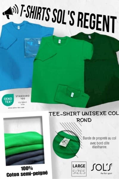 T-shirts Sol's regent