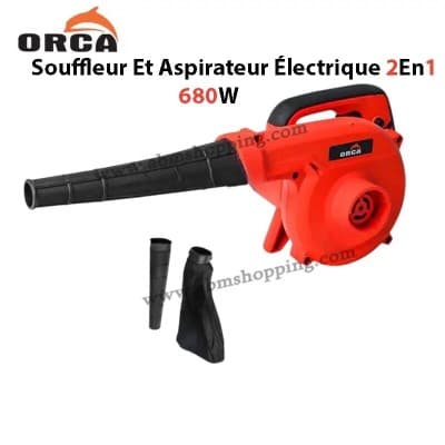 Souffleur Et Aspirateur Électrique 2En1 Professional 680W | Orca EBR132